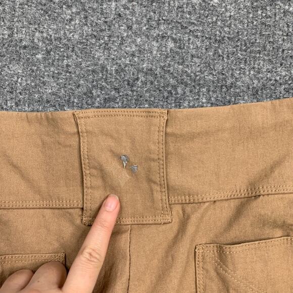 JoFit Pants Womens XL Extra Large Wheat Lightweight Pull On Golf Performance - Picture 10 of 12
